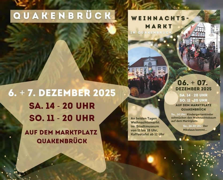Weihnachtsmarkt in Quakenbrück